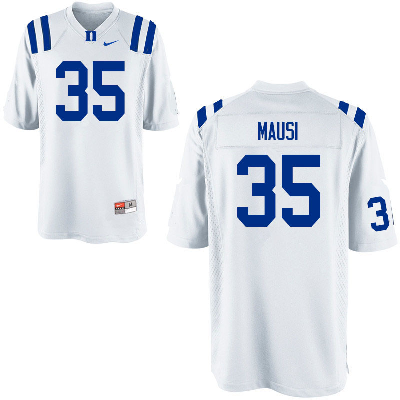 Duke Blue Devils #35 Dorian Mausi College Football Jerseys Sale-White